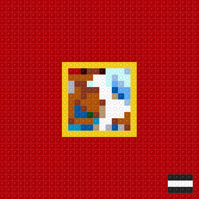 Custom "Runaway" mozaika z klocków